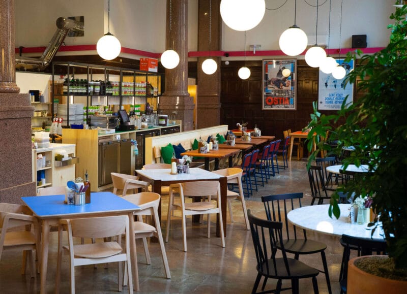 Relaxed and welcoming interior of Rudy's Victoria Street Nottingham