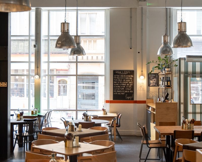 leeds authentic neapolitan pizzeria interior design