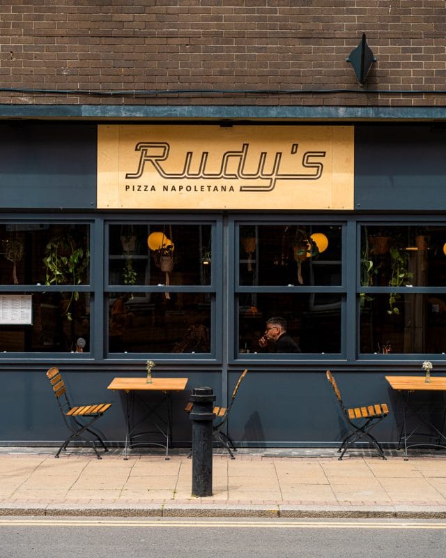 sheffield rudys neapolitan pizza restaurant entrance