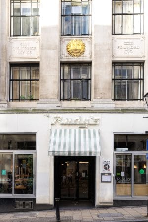 authentic neapolitan pizzeria front door