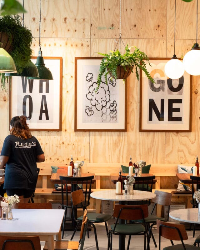 Interior facilities at Rudy’s Neapolitan Pizza, Westfield