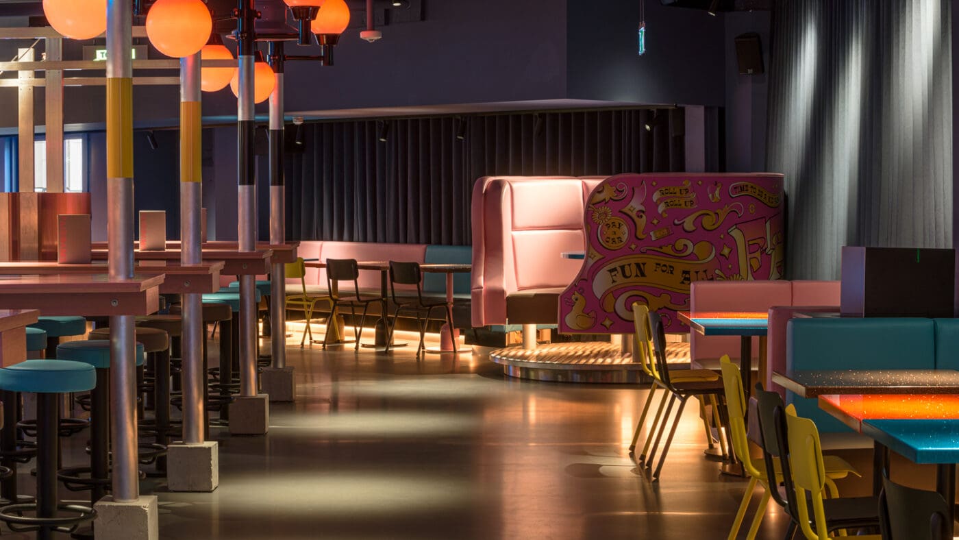 pizza restaurant in canary wharf